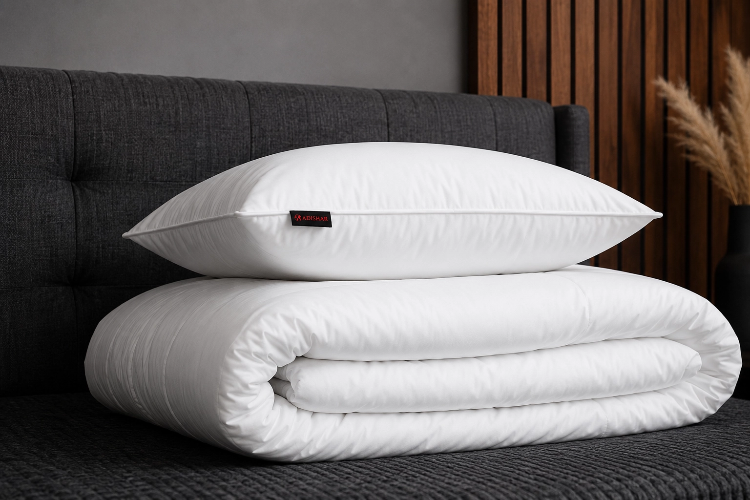 Pillows, duvets and fibre fillings